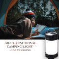 Luz de campamento LED recargable al aire libre USB